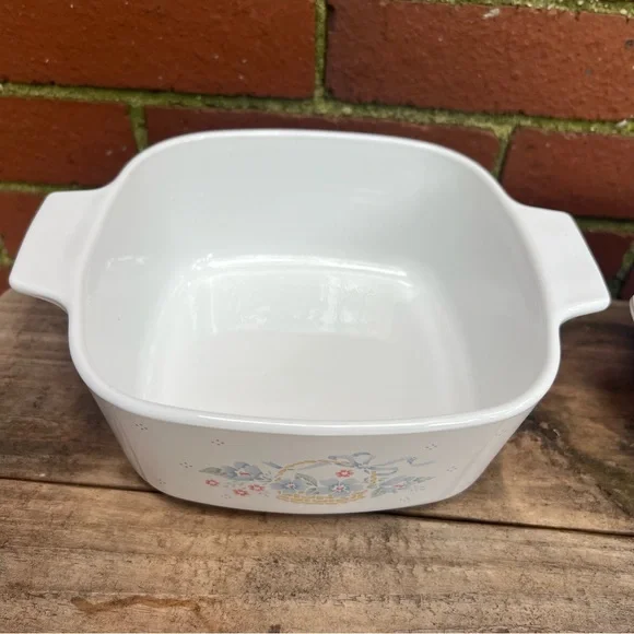 White Floral Baking Dish Set - Picture 4 of 10